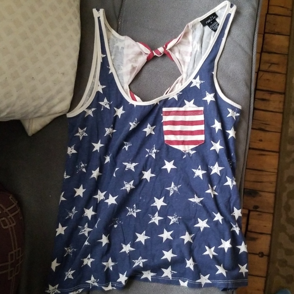 American Flag Tank Top